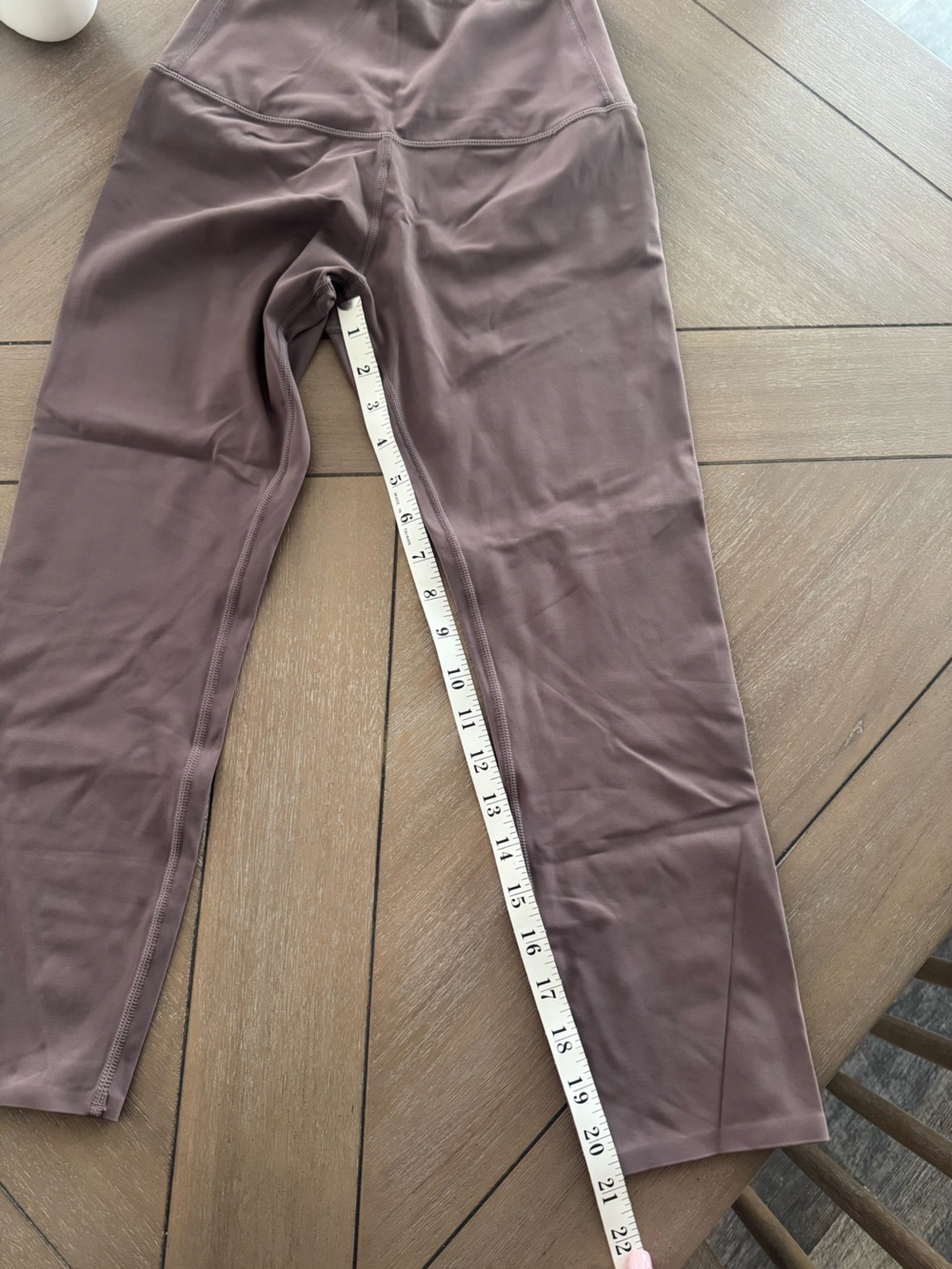 Tavi High-Rise Women’s Leggings in Mauve/Brown - Picture 13 of 15